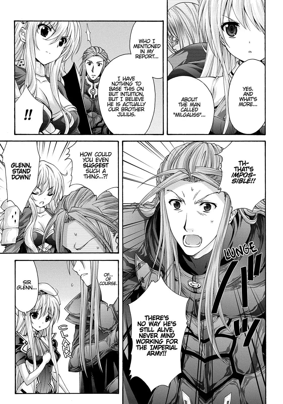 Seikoku no Ryuu Kishi Chapter 27 page 22 - Chapter 27: Conspiracy Aboard the Beowulf