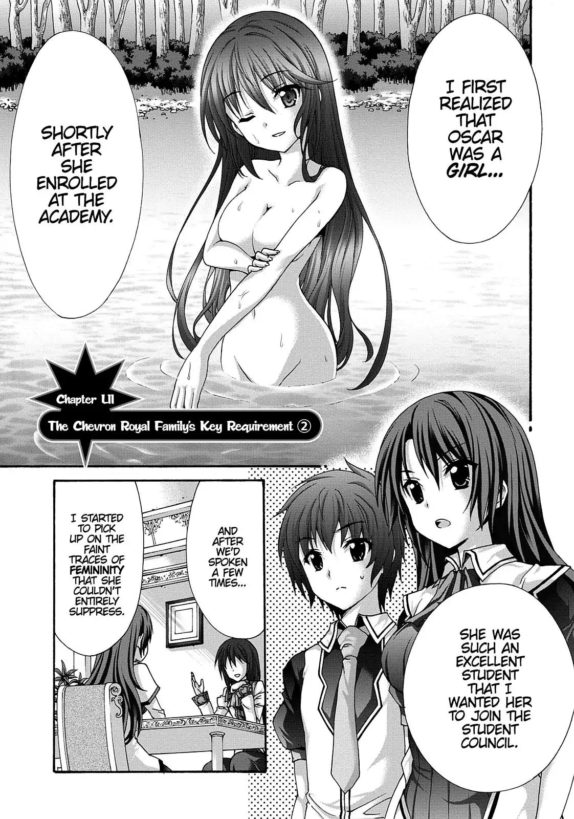 Seikoku no Ryuu Kishi Chapter 52 page 1 - Chapter 52: The Chevron Royal Family's Key Requirement 2