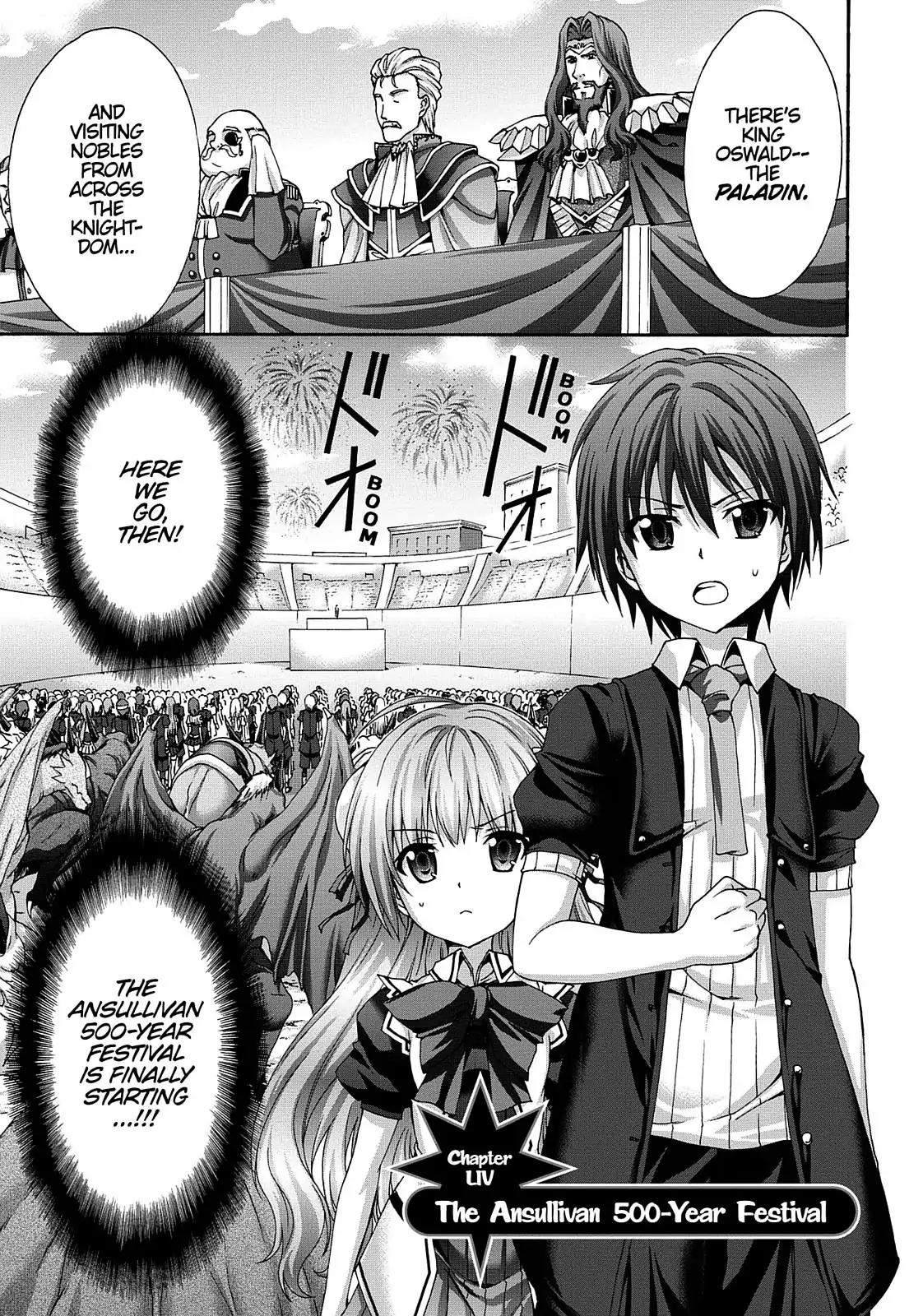Seikoku no Ryuu Kishi Chapter 54 page 1 - Chapter 54: The Ansullivan 500-Year Festival 1