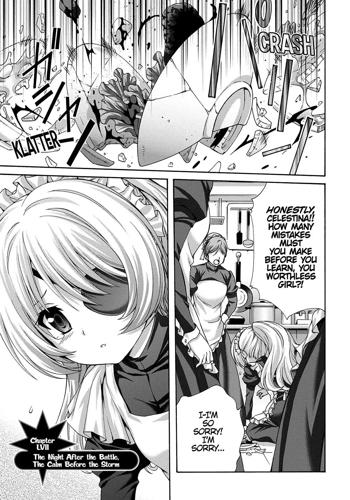 Seikoku no Ryuu Kishi Chapter 57 page 1 - Chapter 57: The Night Àter the Battle, The Calm Before the Storm