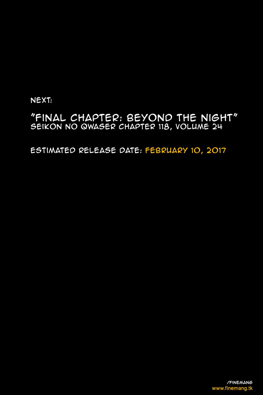 Seikon no Qwaser Chapter 117 page 36 - Chapter 117 : The End, Part II