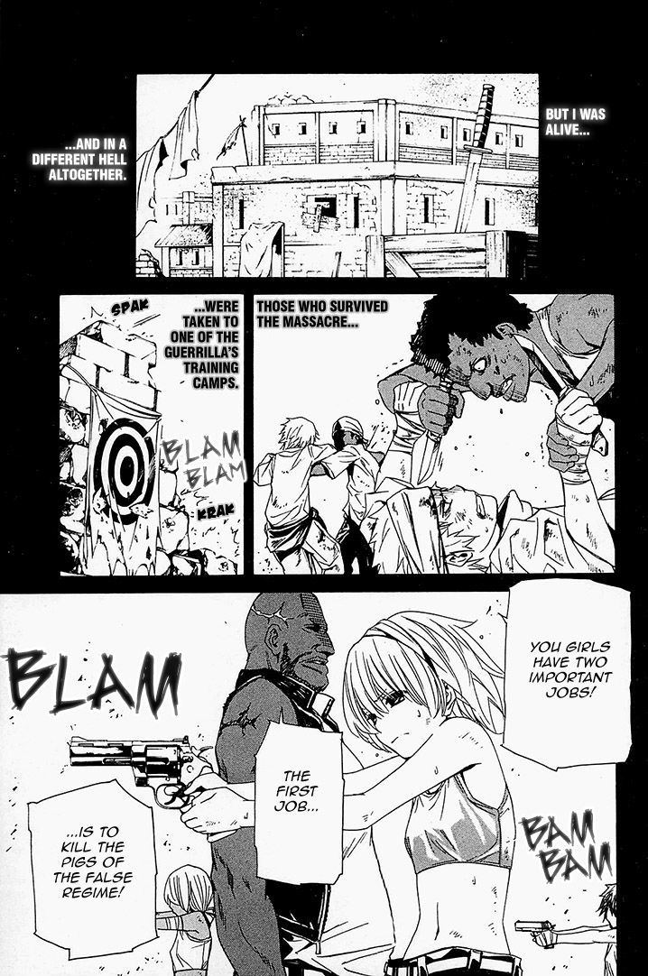 Seikon no Qwaser Chapter 58 page 19 - Chapter 58 : Bullet Scars