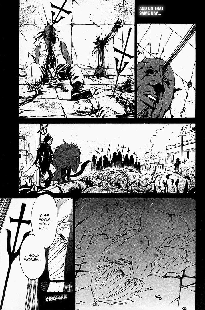 Seikon no Qwaser Chapter 58 page 25 - Chapter 58 : Bullet Scars