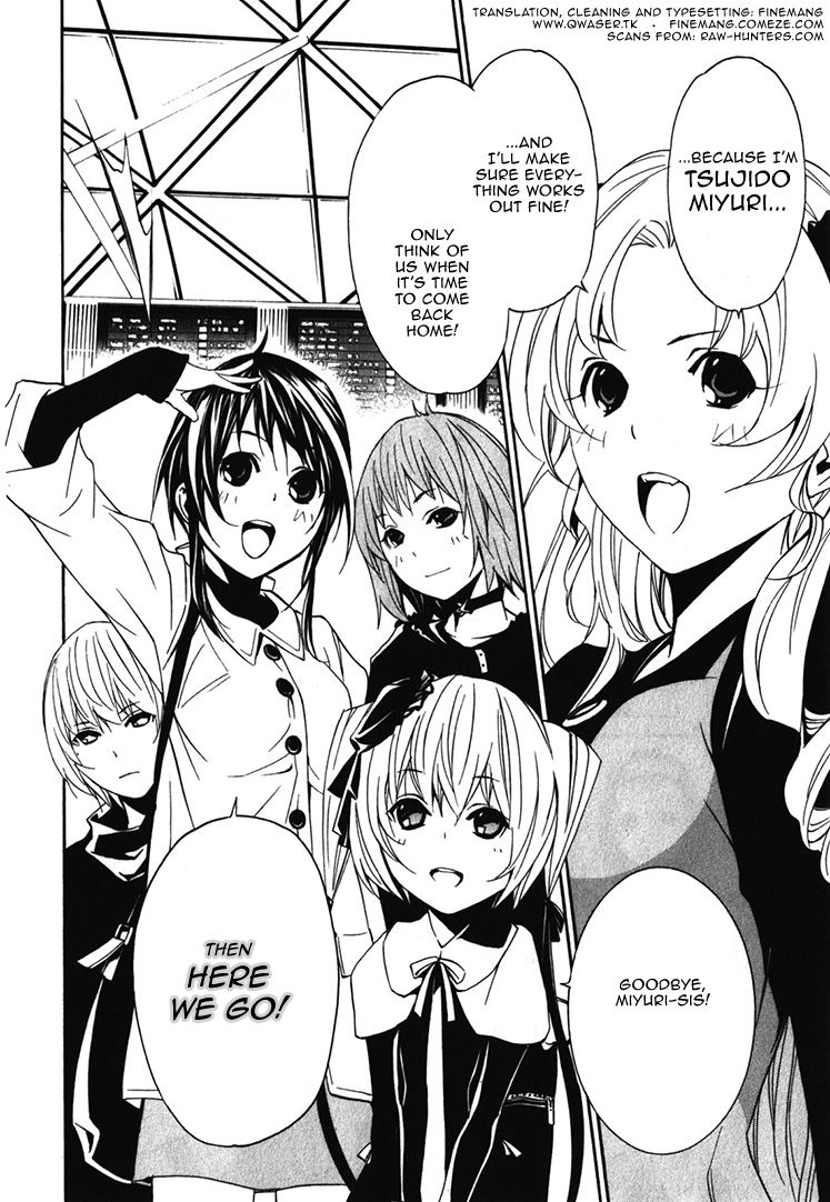 Seikon no Qwaser Chapter 64 page 36 - Chapter 64 : Tsujido Miyuri's Fear