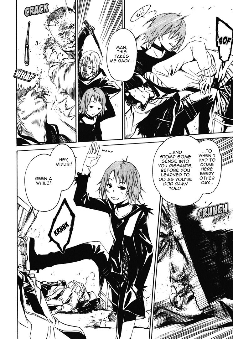 Seikon no Qwaser Chapter 64 page 6 - Chapter 64 : Tsujido Miyuri's Fear
