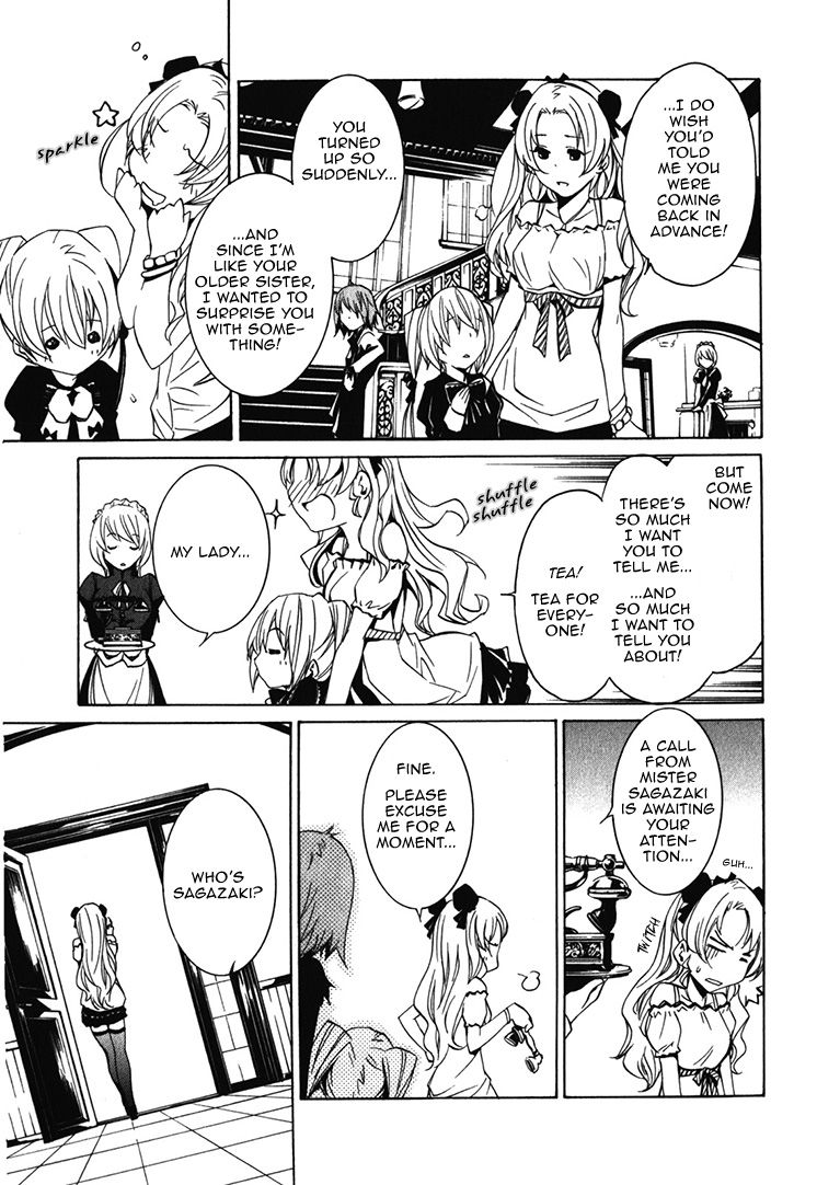 Seikon no Qwaser Chapter 64 page 9 - Chapter 64 : Tsujido Miyuri's Fear