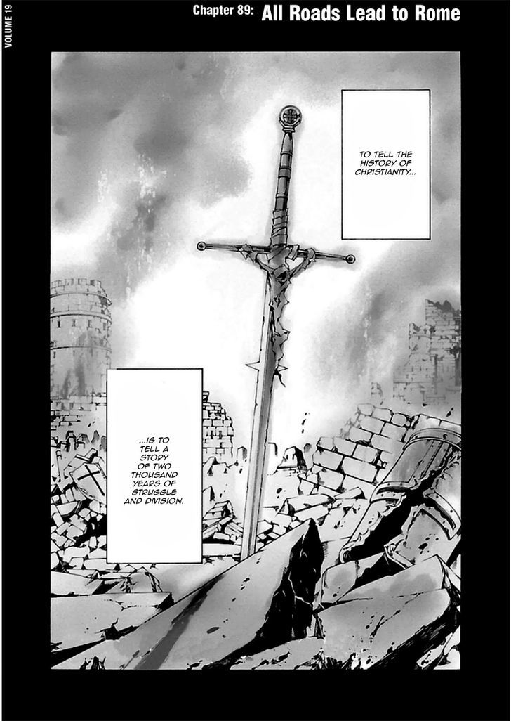 Seikon no Qwaser Chapter 89.2 page 4 - Chapter 89 v2 : All Roads Lead to Rome