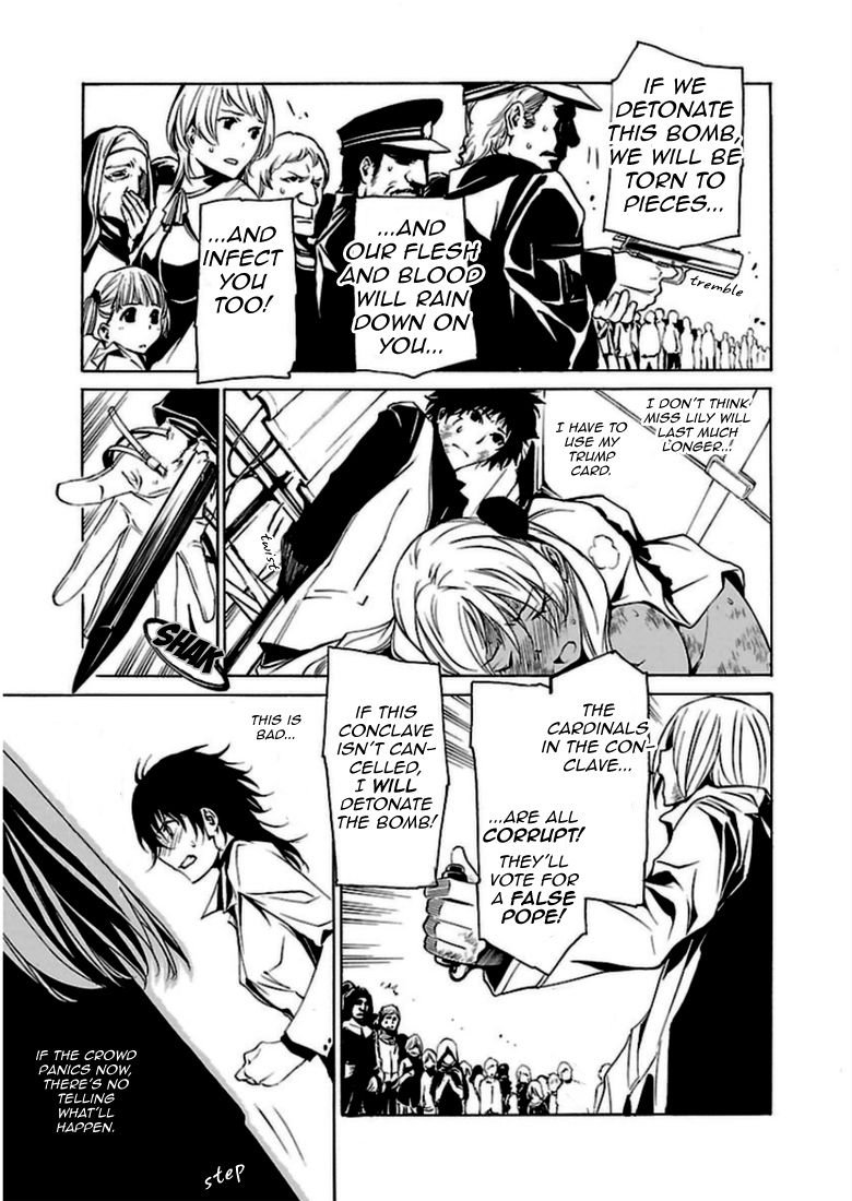 Seikon no Qwaser Chapter 90 page 23 - Chapter 90 : The Miracle on St. Peter's Square