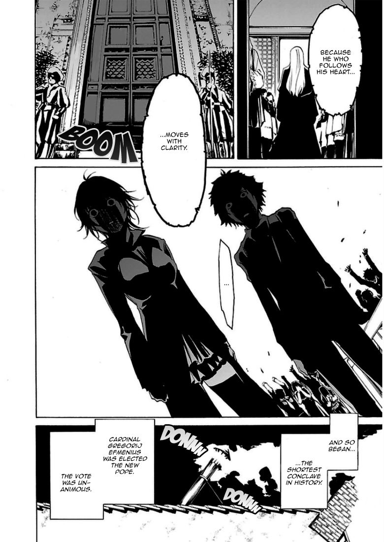 Seikon no Qwaser Chapter 90 page 34 - Chapter 90 : The Miracle on St. Peter's Square