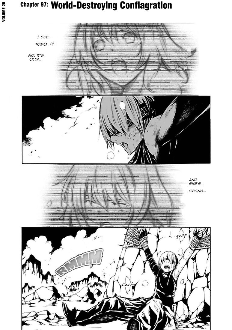 Seikon no Qwaser Chapter 97 page 1 - Chapter 97 : World-Destroying Conflagration