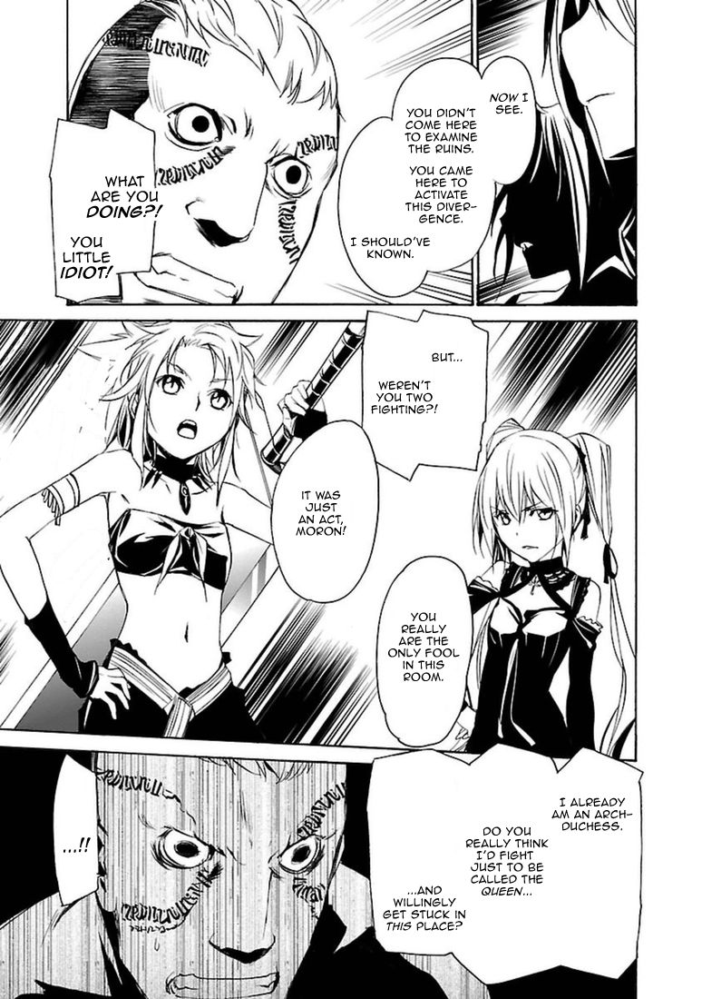 Seikon no Qwaser Chapter 99 page 37 - Chapter 99 : The Queen's Carnival