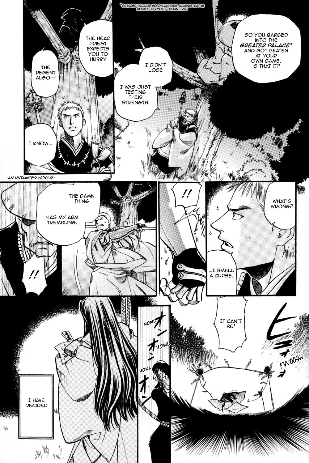 Seinenki Abenoseimei Ibun: Reimei no Hana Chapter 3 page 1 - Chapter 3: Kegarenaki Sekai