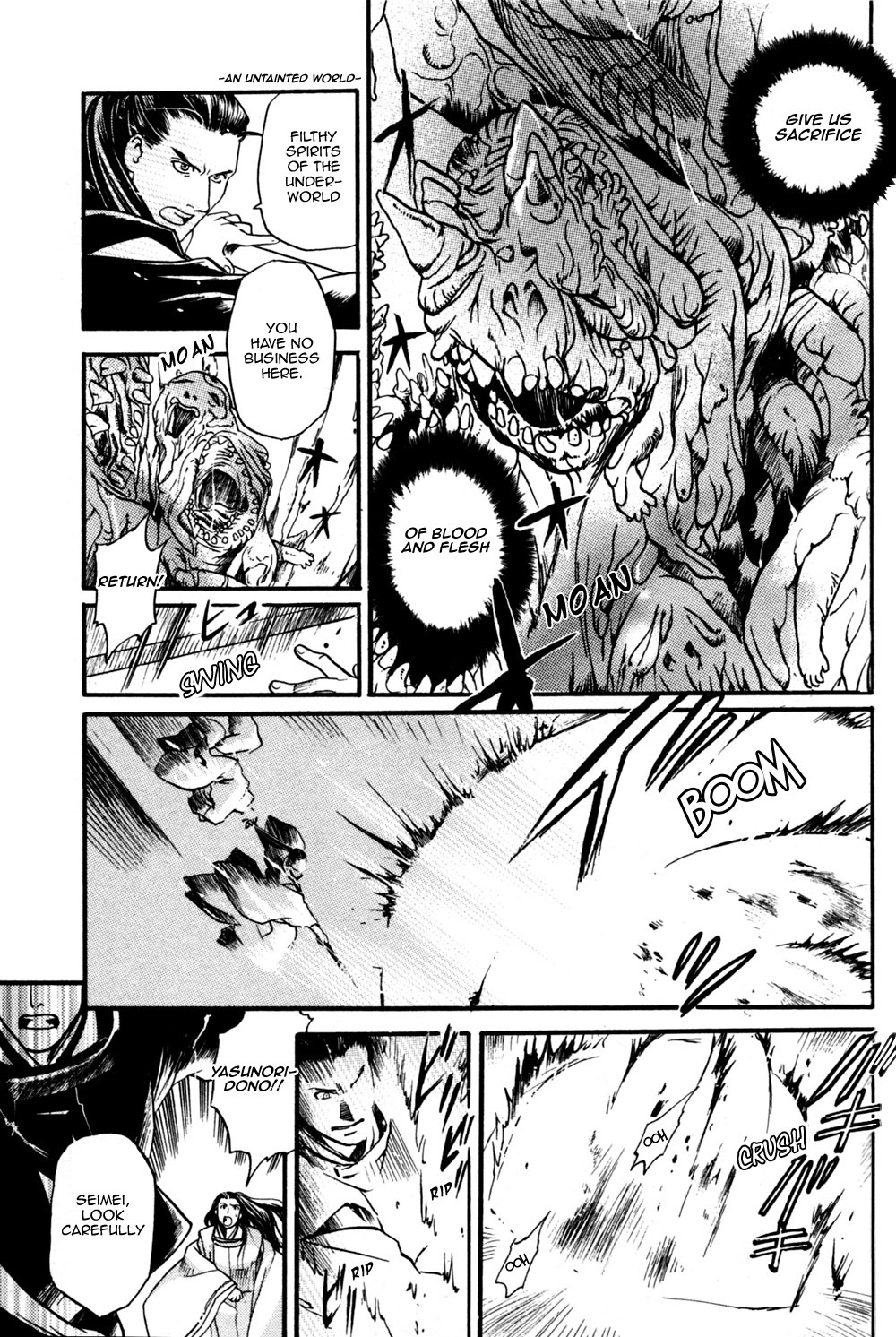 Seinenki Abenoseimei Ibun: Reimei no Hana Chapter 3 page 19 - Chapter 3: Kegarenaki Sekai