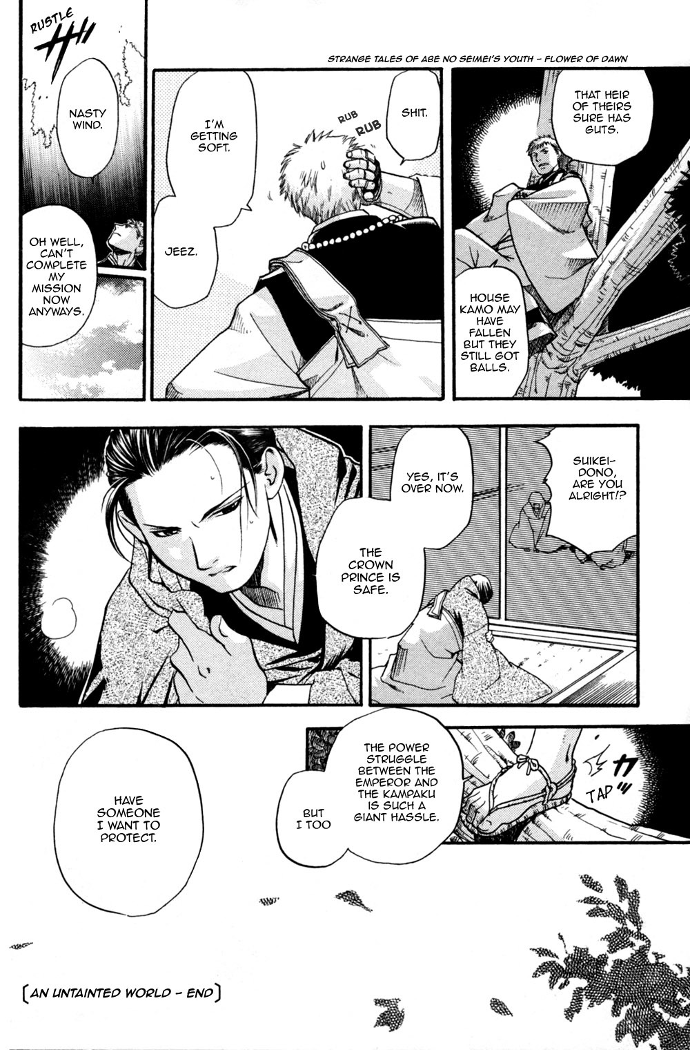 Seinenki Abenoseimei Ibun: Reimei no Hana Chapter 3 page 24 - Chapter 3: Kegarenaki Sekai
