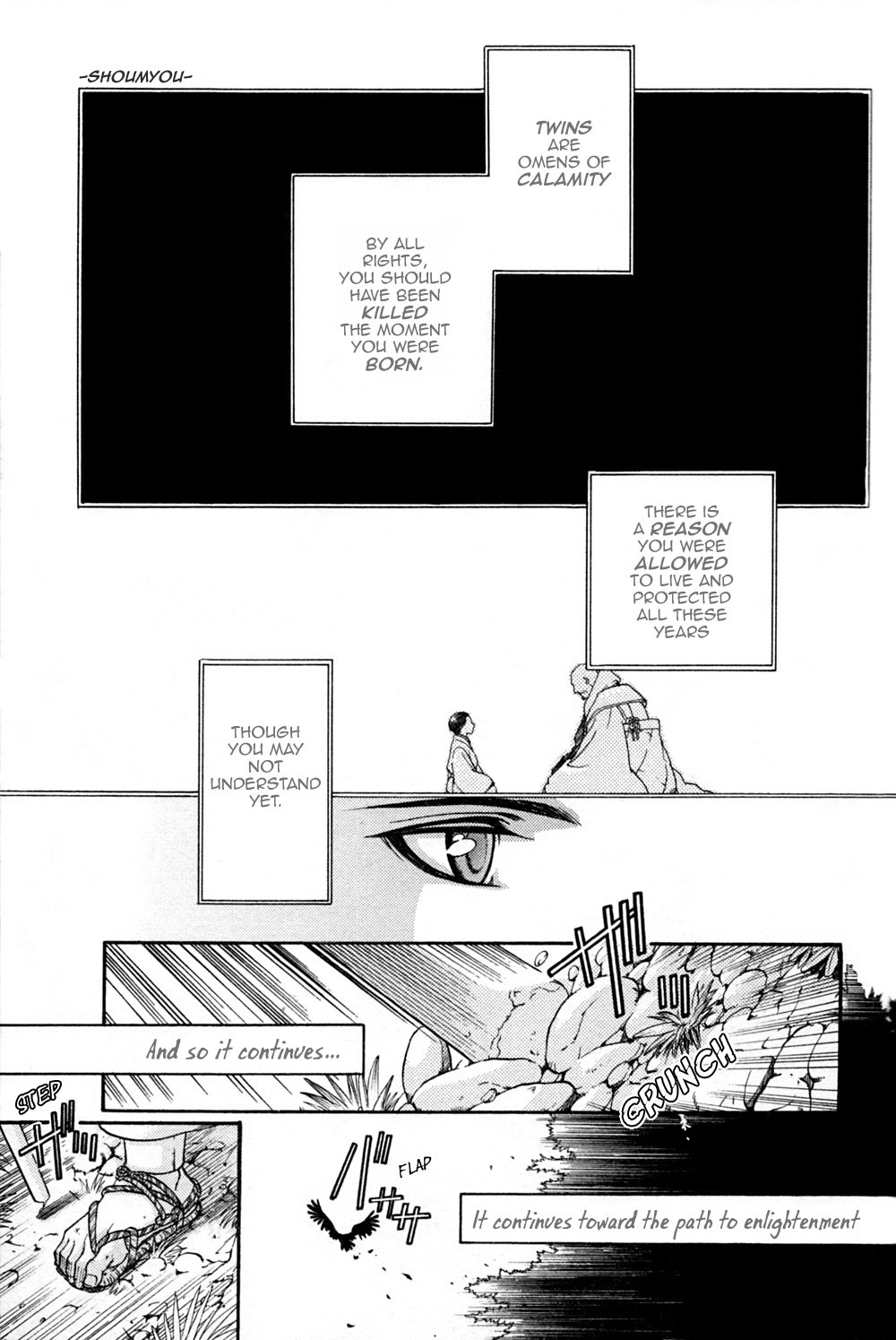 Seinenki Abenoseimei Ibun: Reimei no Hana Chapter 5 page 4 - Chapter 5: Enlightened Voice