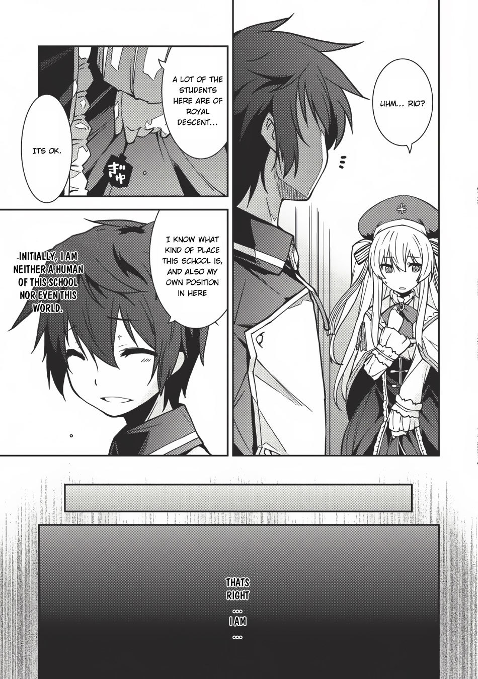 Seirei Gensouki - Konna Sekai de Deaeta Kimi ni (MINAZUKI Futago) Chapter 1 page 5 - Chapter 1