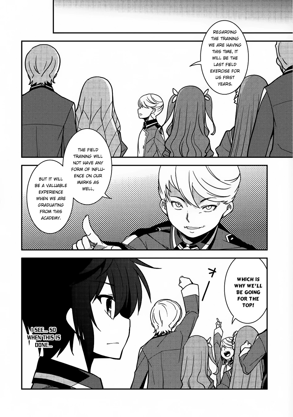 Seirei Gensouki - Konna Sekai de Deaeta Kimi ni (MINAZUKI Futago) Chapter 10 page 5 - Chapter 10: The Last Class