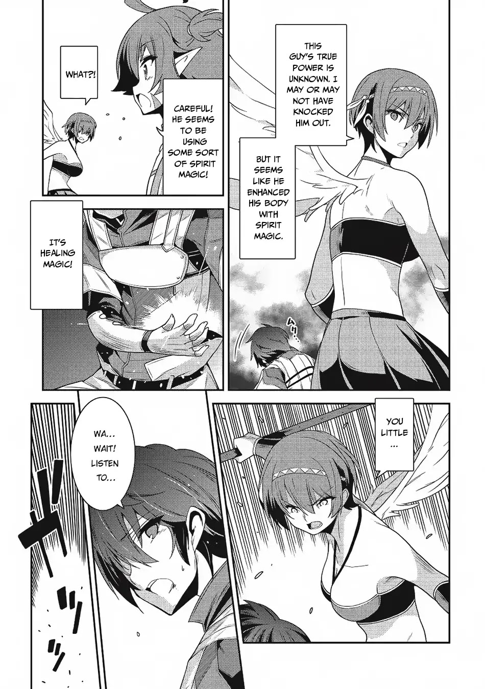 Seirei Gensouki - Konna Sekai de Deaeta Kimi ni (MINAZUKI Futago) Chapter 18 page 22 - Chapter 18: The Spirits People