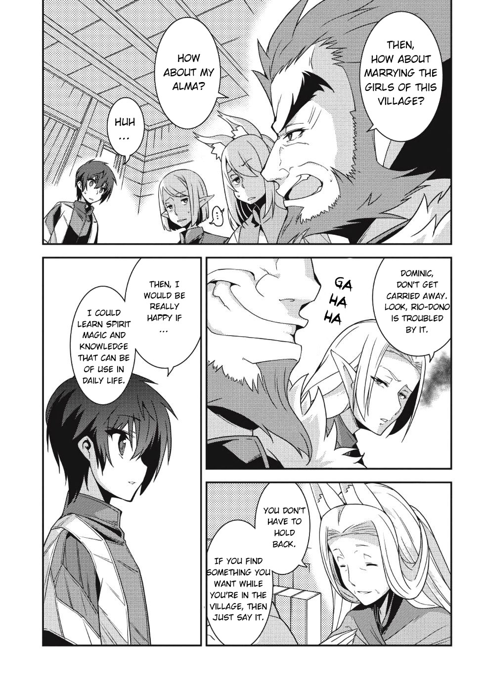 Seirei Gensouki - Konna Sekai de Deaeta Kimi ni (MINAZUKI Futago) Chapter 20 page 14 - Chapter 20: Spirit Days
