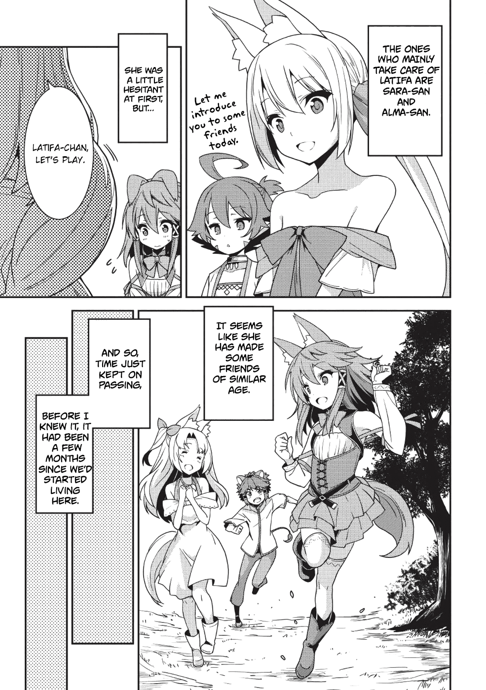 Seirei Gensouki - Konna Sekai de Deaeta Kimi ni (MINAZUKI Futago) Chapter 21 page 4 - Chapter 21: Life at the village