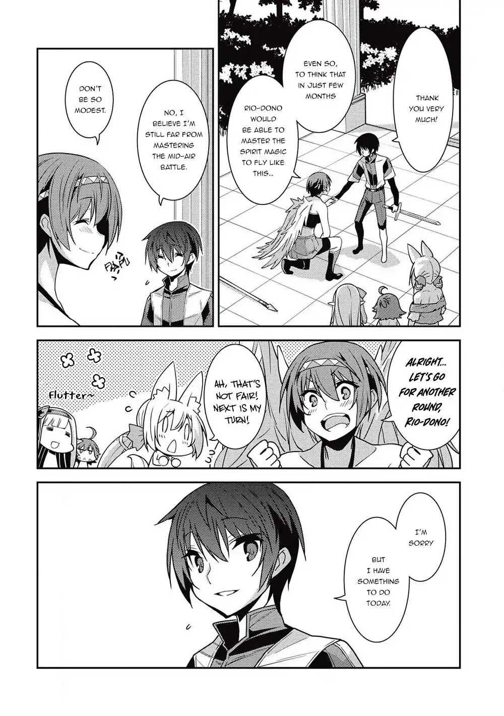 Seirei Gensouki - Konna Sekai de Deaeta Kimi ni (MINAZUKI Futago) Chapter 23 page 3 - Chapter 23: Farewell and Reunion