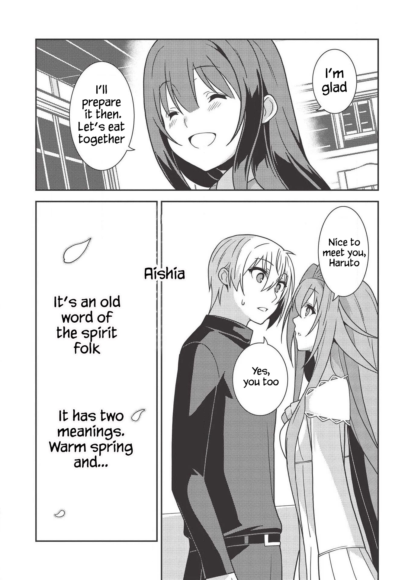 Seirei Gensouki - Konna Sekai de Deaeta Kimi ni (MINAZUKI Futago) Chapter 36 page 29 - Chapter 36: Haruto's Contracted Spirit