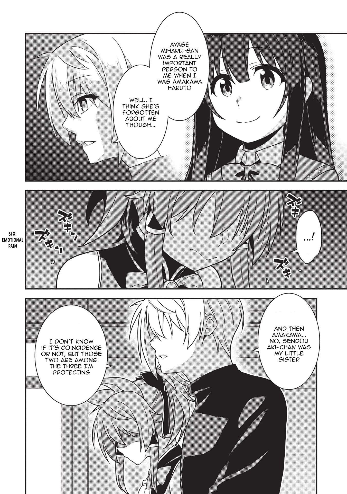 Seirei Gensouki - Konna Sekai de Deaeta Kimi ni (MINAZUKI Futago) Chapter 39 page 22 - Chapter 39: To my unreasonable sister