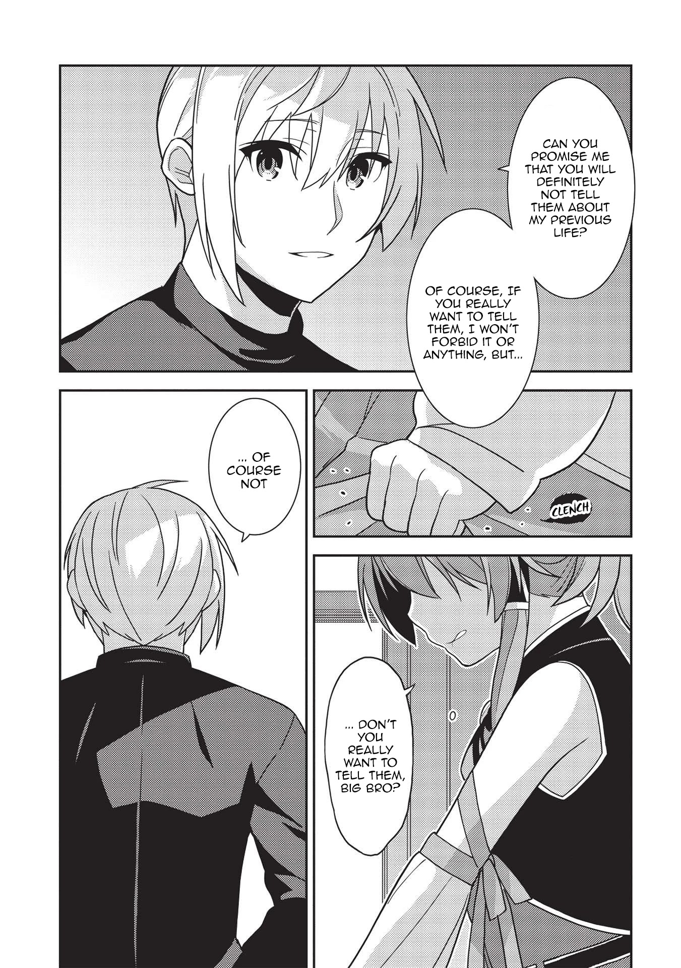 Seirei Gensouki - Konna Sekai de Deaeta Kimi ni (MINAZUKI Futago) Chapter 39 page 25 - Chapter 39: To my unreasonable sister