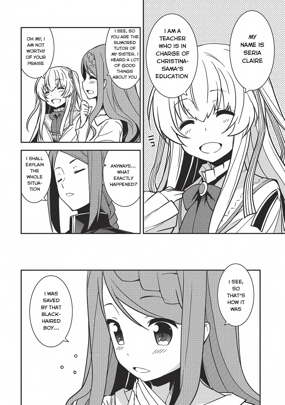 Seirei Gensouki - Konna Sekai de Deaeta Kimi ni (MINAZUKI Futago) Chapter 4 page 7 - Chapter 4