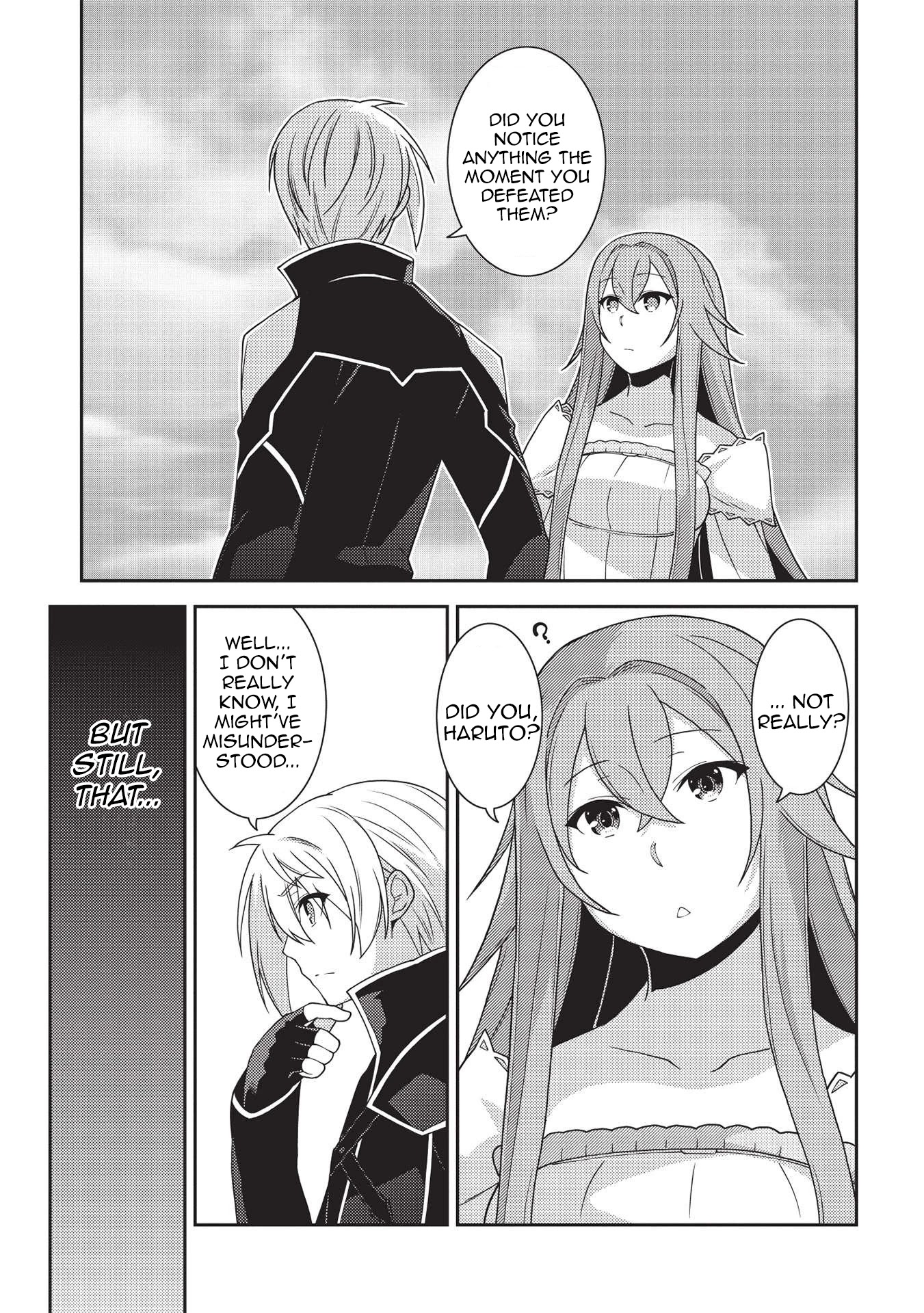 Seirei Gensouki - Konna Sekai de Deaeta Kimi ni (MINAZUKI Futago) Chapter 41 page 20 - Chapter 41: Human-shaped Monsters