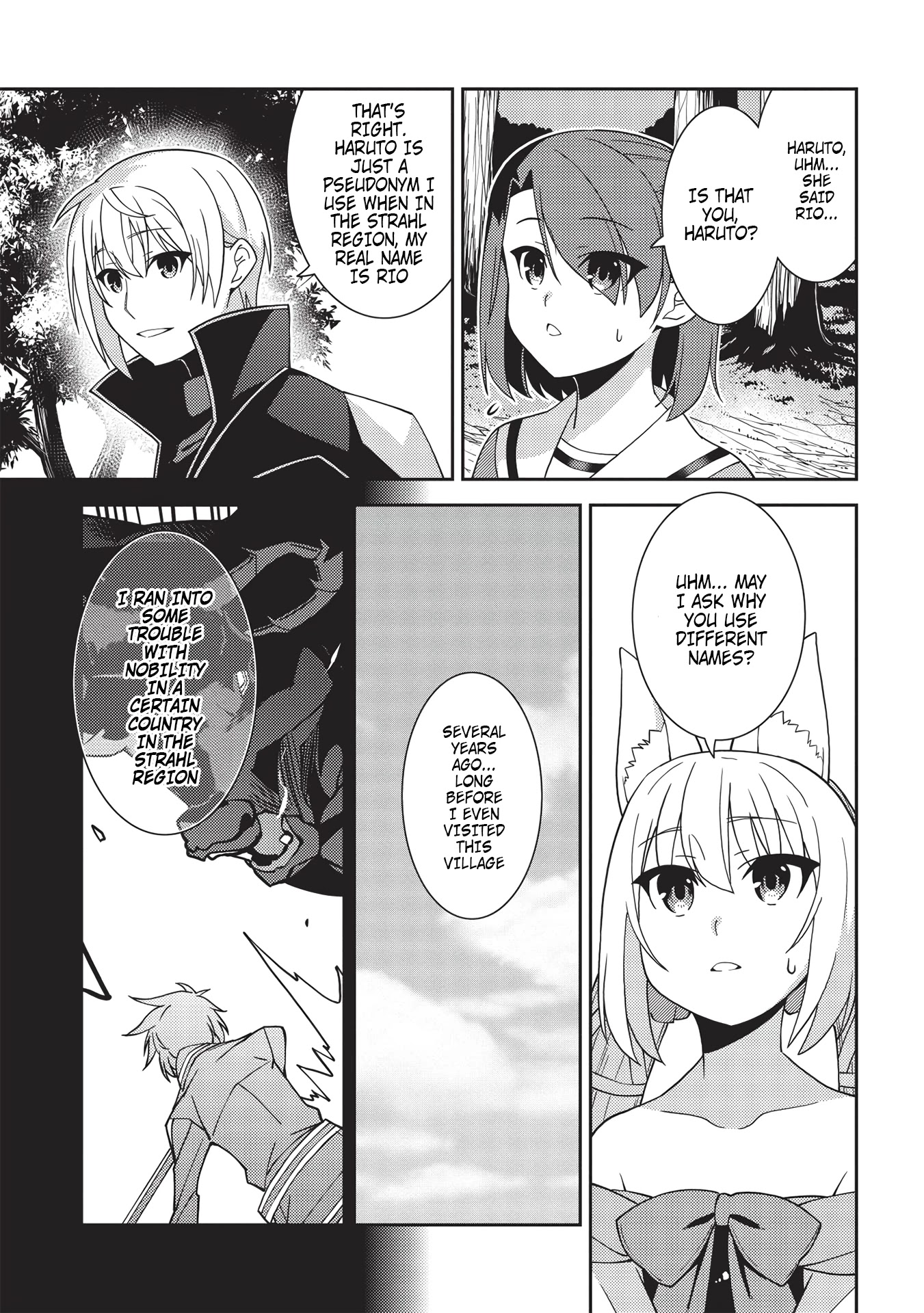 Seirei Gensouki - Konna Sekai de Deaeta Kimi ni (MINAZUKI Futago) Chapter 42 page 6 - Chapter 42: The Meeting In The Village