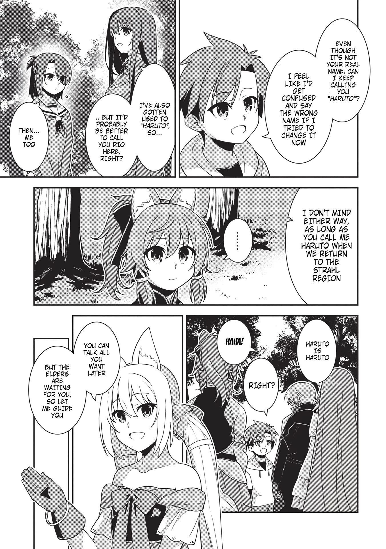 Seirei Gensouki - Konna Sekai de Deaeta Kimi ni (MINAZUKI Futago) Chapter 42 page 8 - Chapter 42: The Meeting In The Village