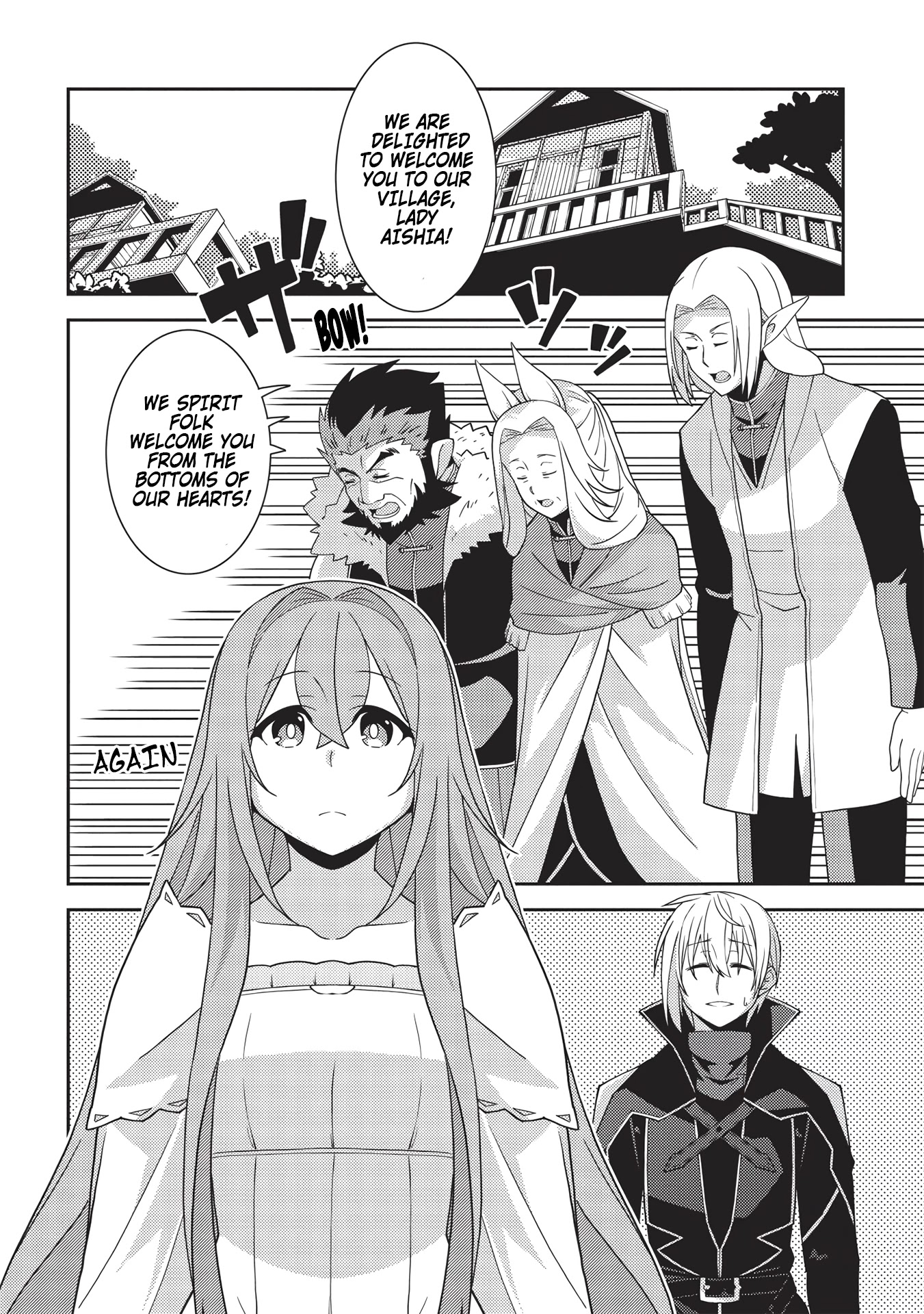 Seirei Gensouki - Konna Sekai de Deaeta Kimi ni (MINAZUKI Futago) Chapter 42 page 9 - Chapter 42: The Meeting In The Village
