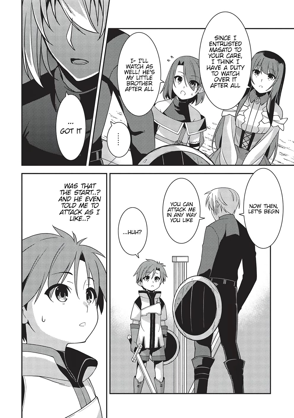 Seirei Gensouki - Konna Sekai de Deaeta Kimi ni (MINAZUKI Futago) Chapter 43 page 10 - Chapter 43: Haruto's Test