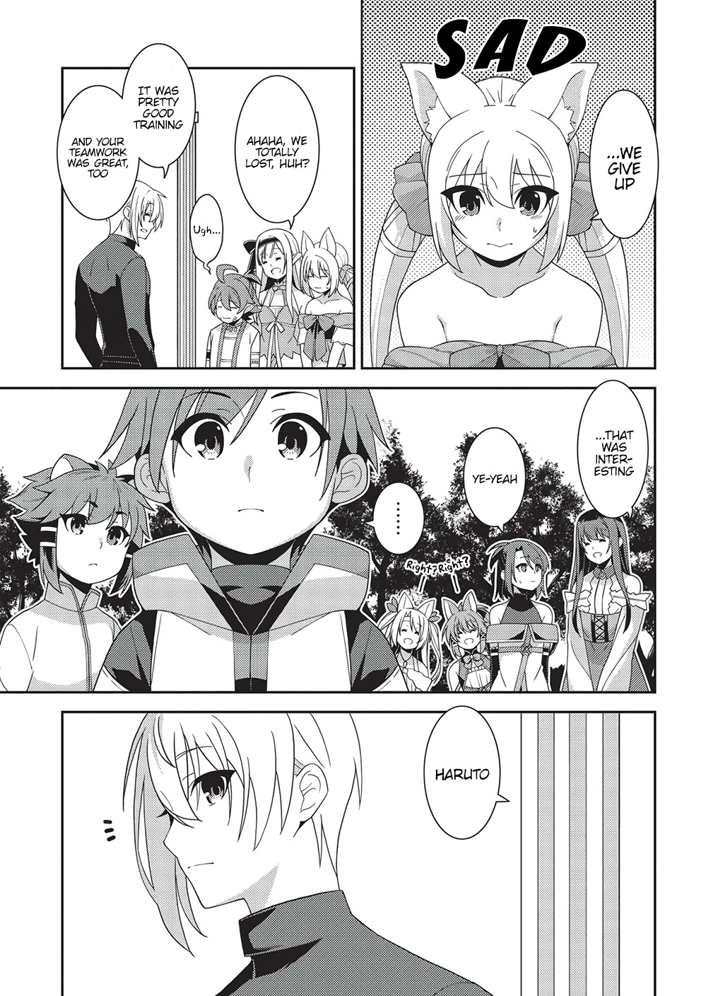 Seirei Gensouki - Konna Sekai de Deaeta Kimi ni (MINAZUKI Futago) Chapter 43 page 3 - Chapter 43: Haruto's Test