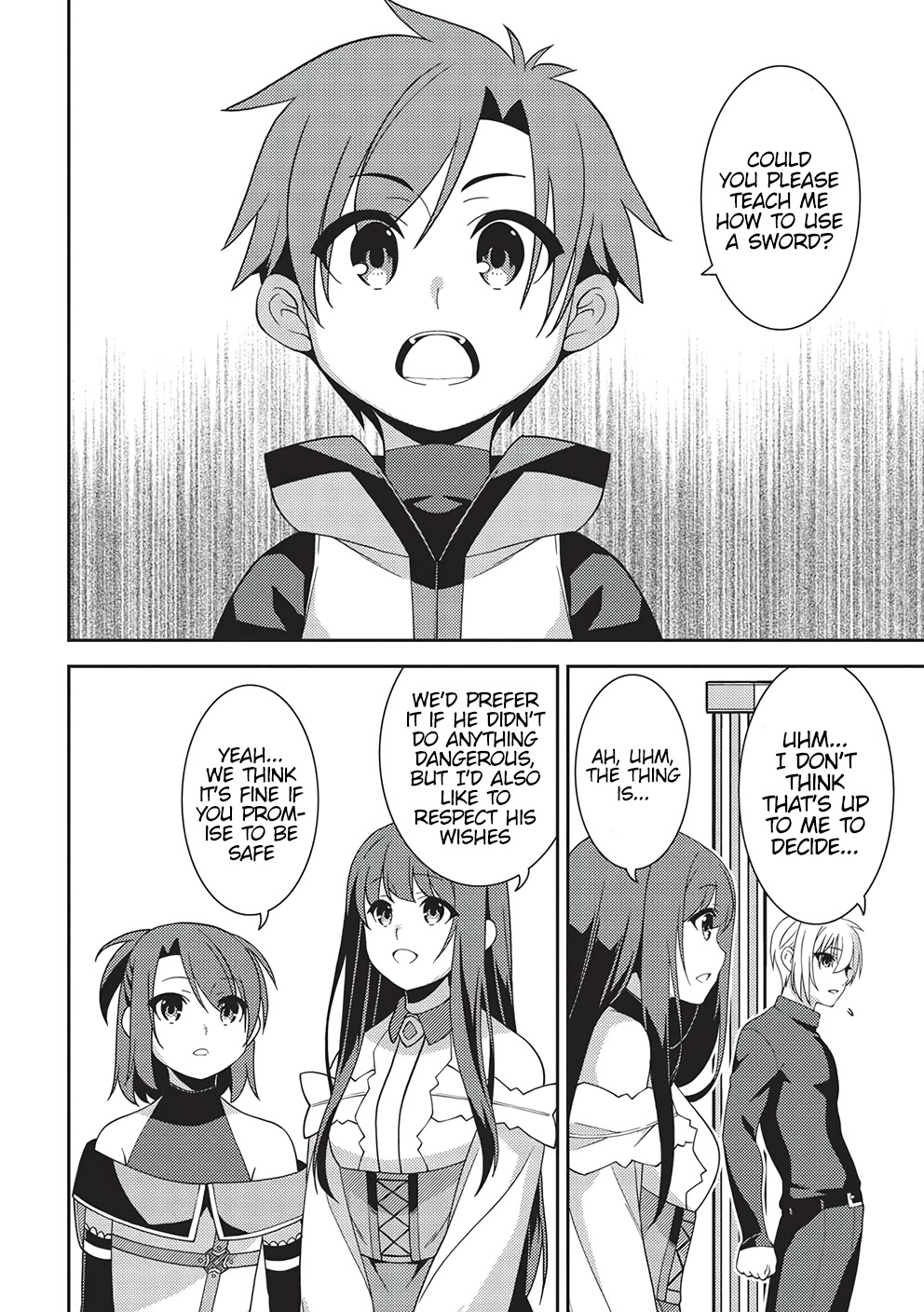 Seirei Gensouki - Konna Sekai de Deaeta Kimi ni (MINAZUKI Futago) Chapter 43 page 4 - Chapter 43: Haruto's Test