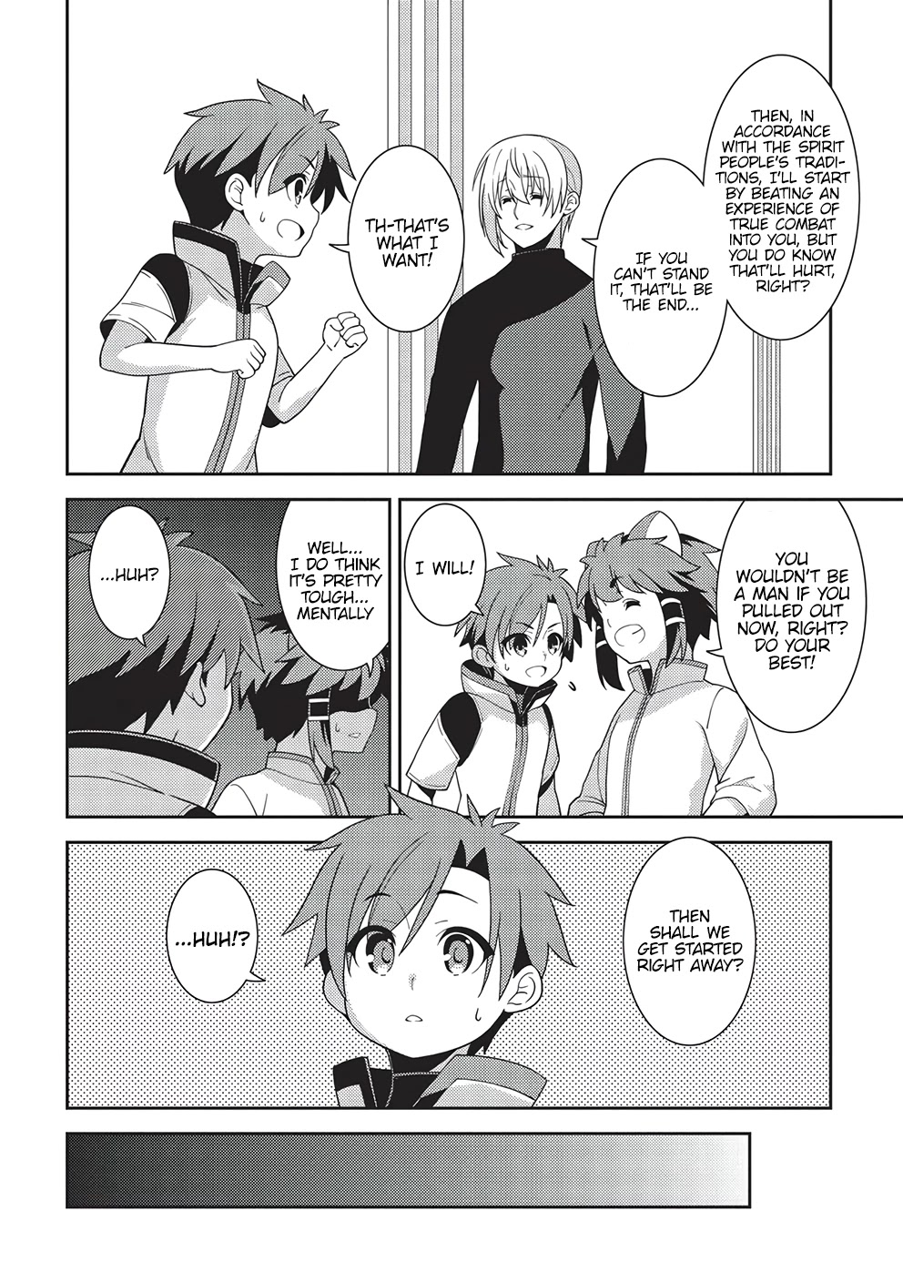 Seirei Gensouki - Konna Sekai de Deaeta Kimi ni (MINAZUKI Futago) Chapter 43 page 8 - Chapter 43: Haruto's Test