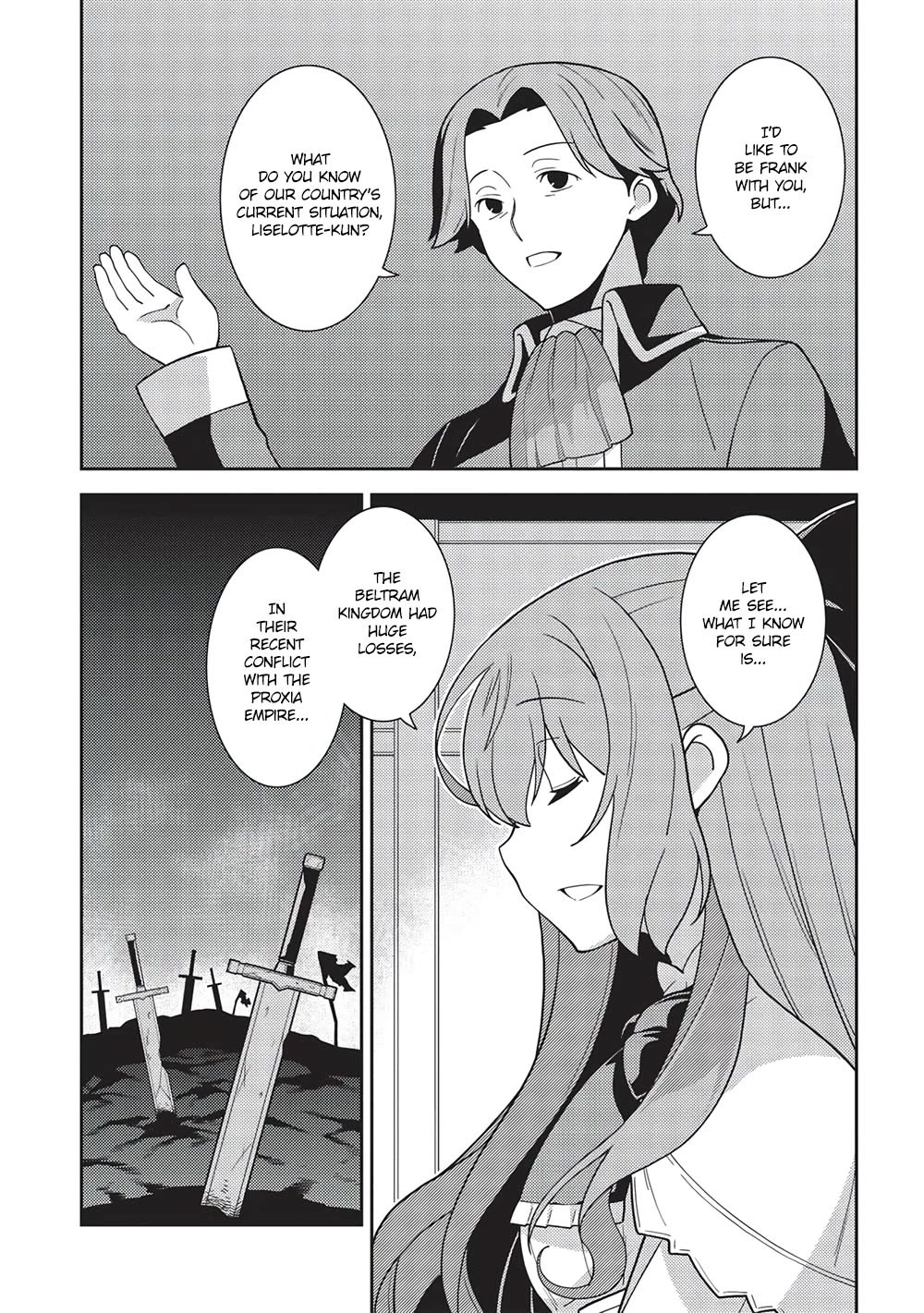 Seirei Gensouki - Konna Sekai de Deaeta Kimi ni (MINAZUKI Futago) Chapter 45 page 11 - Chapter 45: Liselotte's Prediction