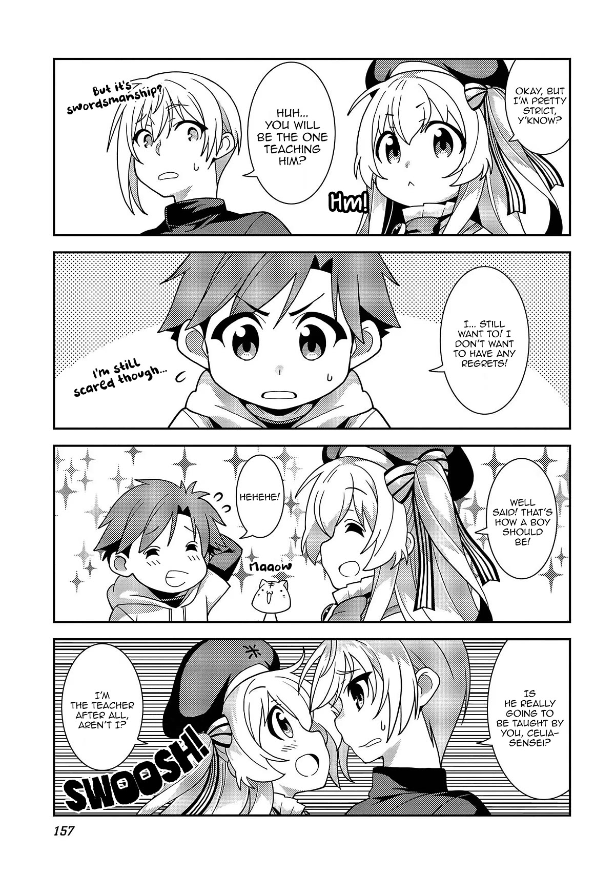 Seirei Gensouki - Konna Sekai de Deaeta Kimi ni (MINAZUKI Futago) Chapter 46.5 page 3 - Chapter 46.5: ★ Volume 9 Omake