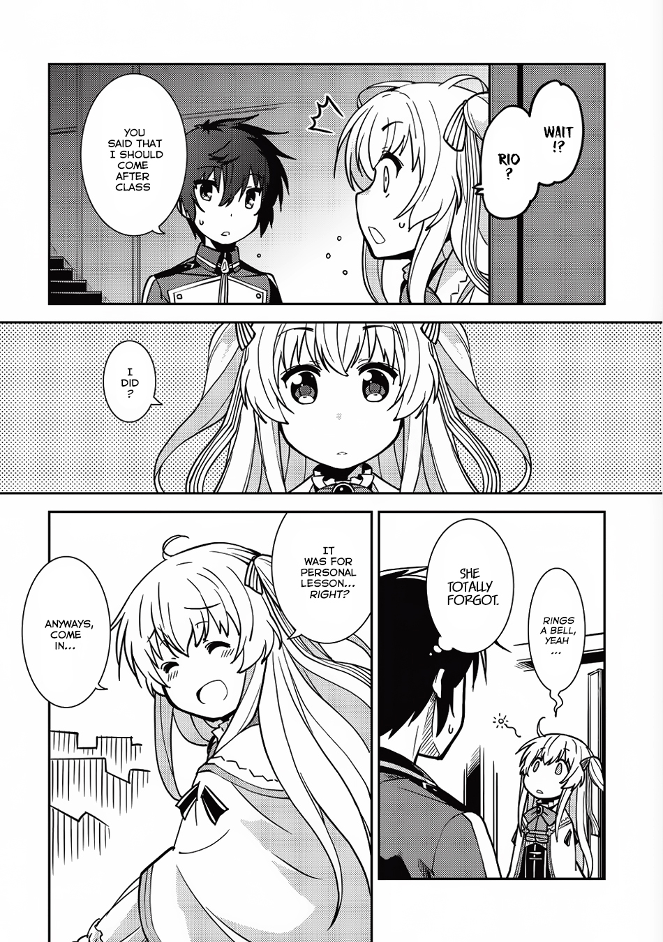 Seirei Gensouki - Konna Sekai de Deaeta Kimi ni (MINAZUKI Futago) Chapter 6 page 13 - Chapter 6