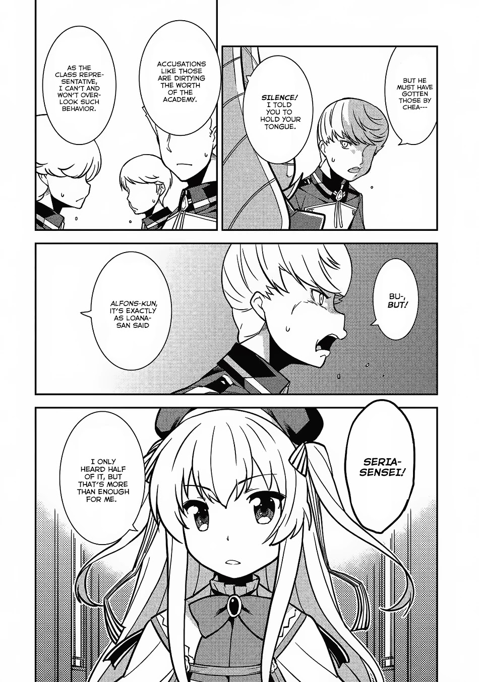 Seirei Gensouki - Konna Sekai de Deaeta Kimi ni (MINAZUKI Futago) Chapter 8 page 11 - Chapter 8: Adjacent eyes