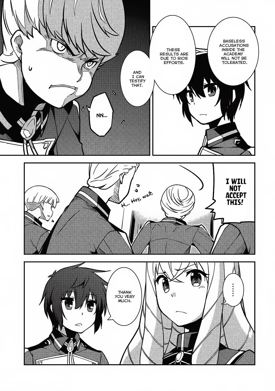 Seirei Gensouki - Konna Sekai de Deaeta Kimi ni (MINAZUKI Futago) Chapter 8 page 12 - Chapter 8: Adjacent eyes