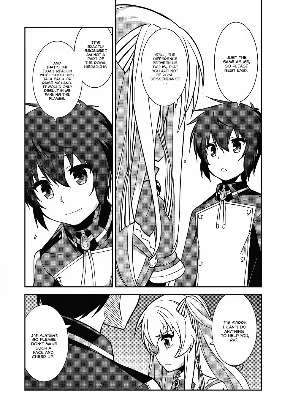 Seirei Gensouki - Konna Sekai de Deaeta Kimi ni (MINAZUKI Futago) Chapter 8 page 20 - Chapter 8: Adjacent eyes