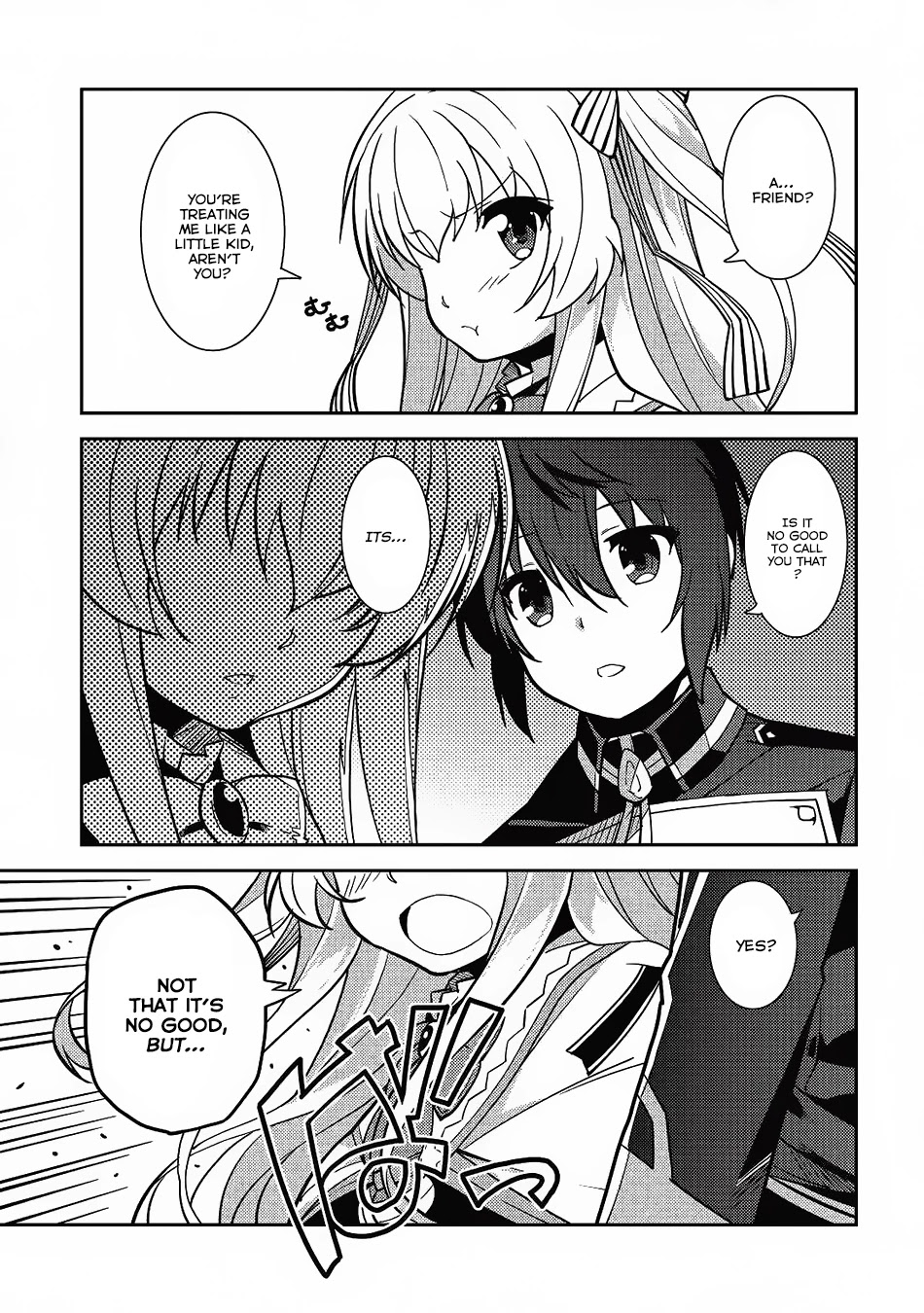 Seirei Gensouki - Konna Sekai de Deaeta Kimi ni (MINAZUKI Futago) Chapter 8 page 22 - Chapter 8: Adjacent eyes
