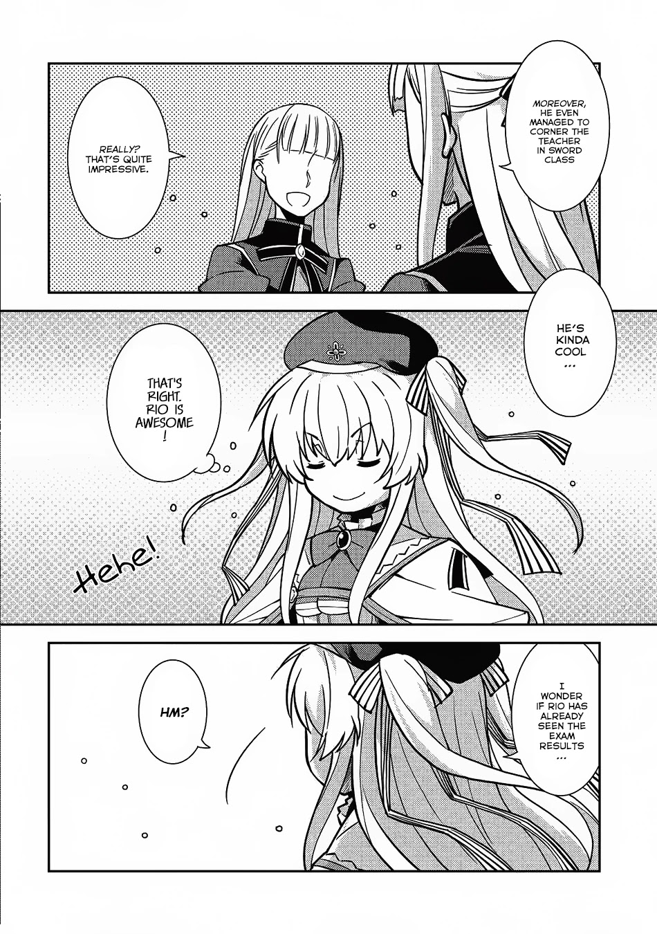 Seirei Gensouki - Konna Sekai de Deaeta Kimi ni (MINAZUKI Futago) Chapter 8 page 3 - Chapter 8: Adjacent eyes