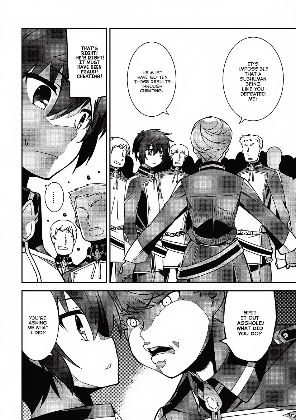 Seirei Gensouki - Konna Sekai de Deaeta Kimi ni (MINAZUKI Futago) Chapter 8 page 7 - Chapter 8: Adjacent eyes