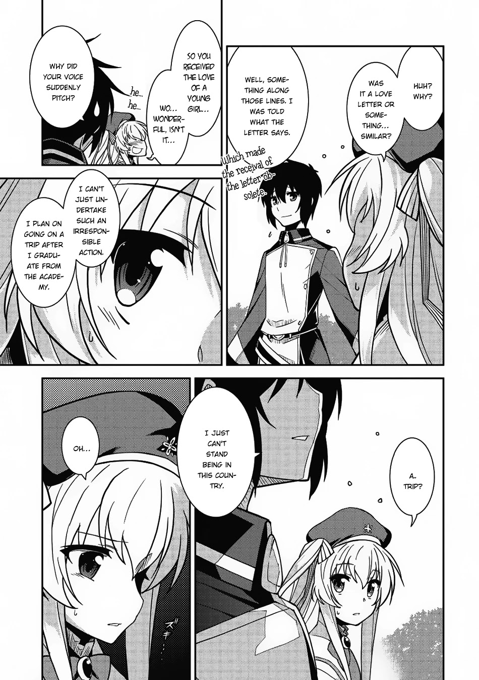 Seirei Gensouki - Konna Sekai de Deaeta Kimi ni (MINAZUKI Futago) Chapter 9 page 27 - Chapter 9: Decisions