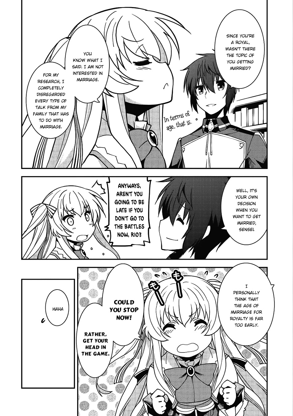 Seirei Gensouki - Konna Sekai de Deaeta Kimi ni (MINAZUKI Futago) Chapter 9 page 7 - Chapter 9: Decisions