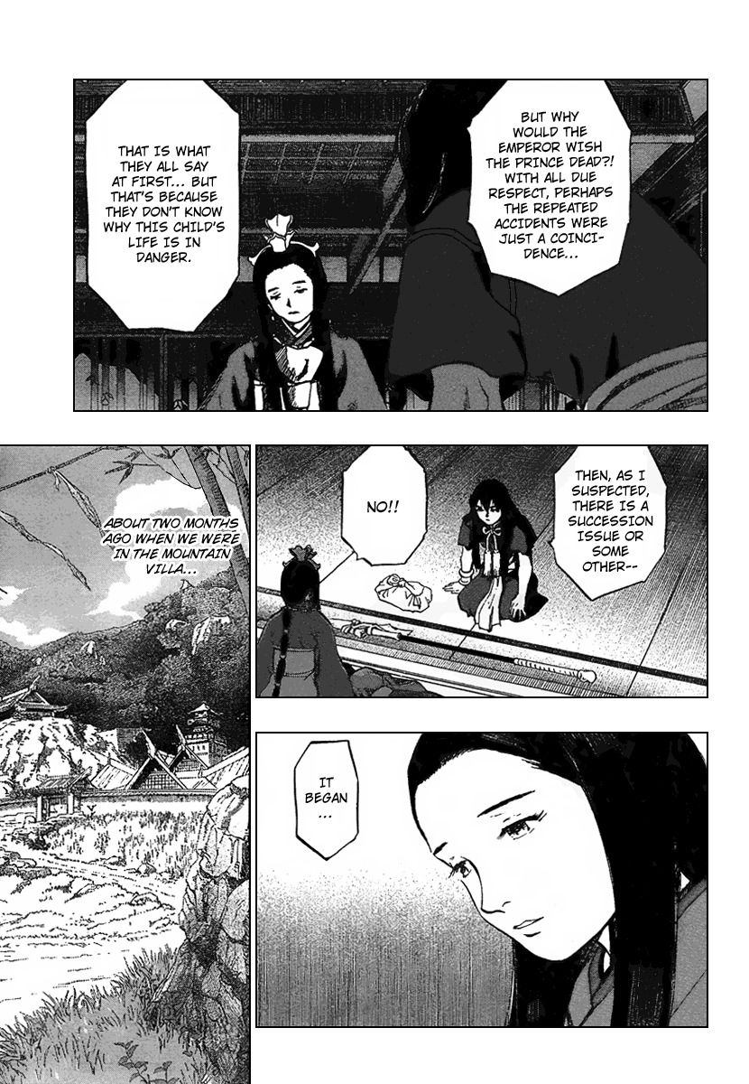 Seirei no Moribito Chapter 1 page 35 - Chapter 1: Balsa, the Female Bodyguard