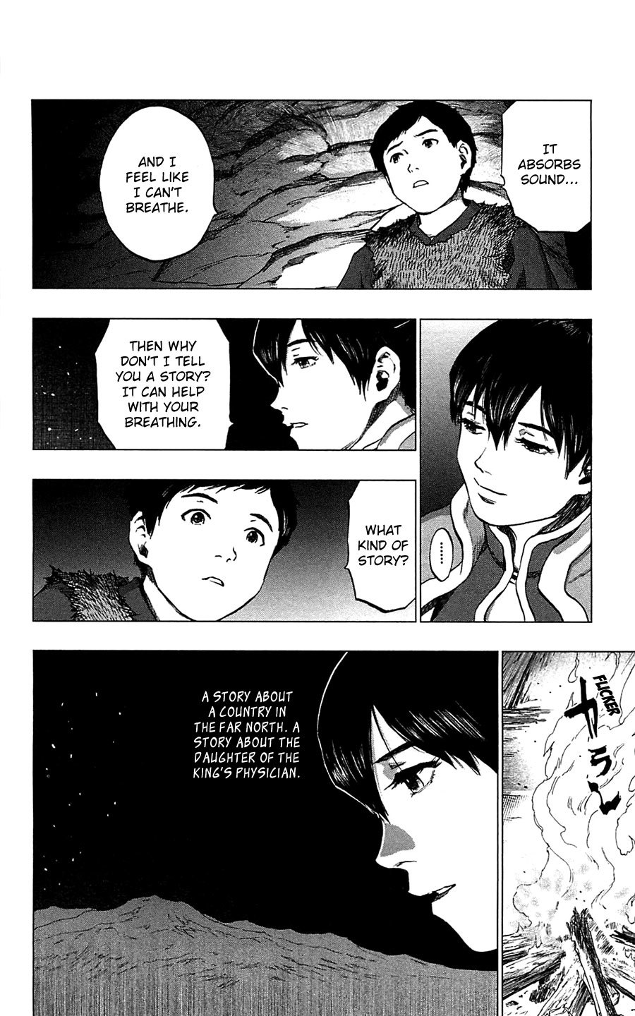 Seirei no Moribito Chapter 11 page 11 - Chapter 11: Living in the Hunting Cave in Winter